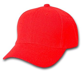 Solid Red Ball CAP